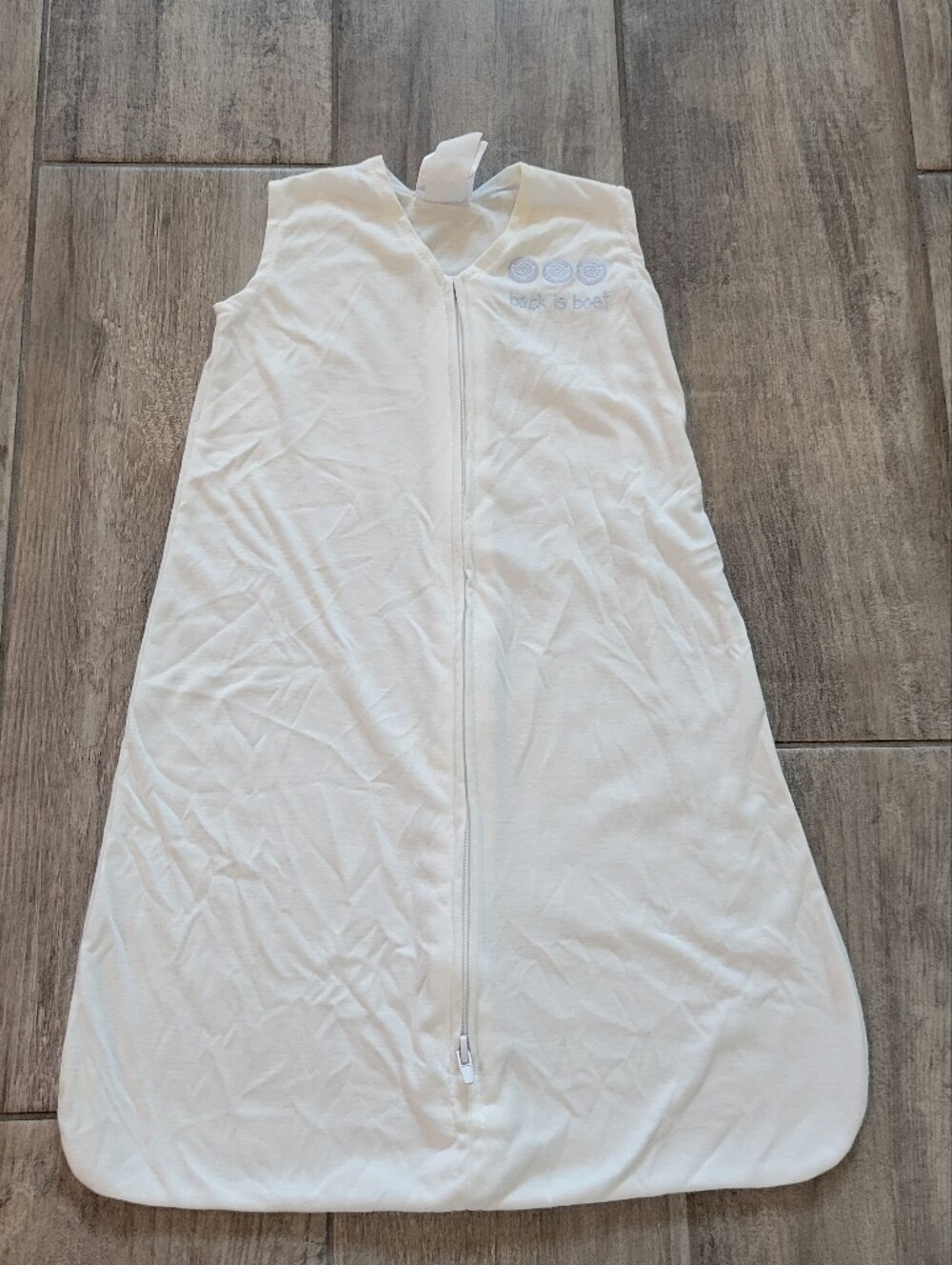 Halo Safe Dreams Wearable Blanket Sleepsack White Size Small 0-6 Months